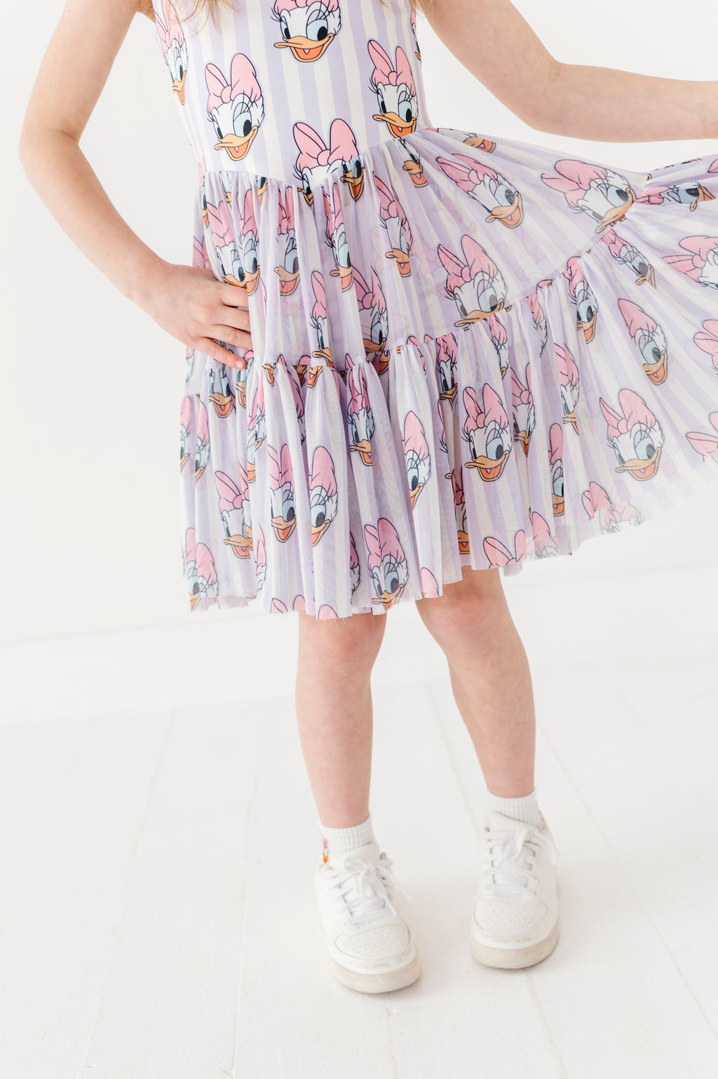 DAISY Stripe (KIDS) | Mesh DRESS
