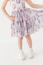 DAISY Stripe (KIDS) | Mesh DRESS