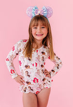 Load image into Gallery viewer, Mermaid Princesses | ONE-PIECE Rashguard Suit