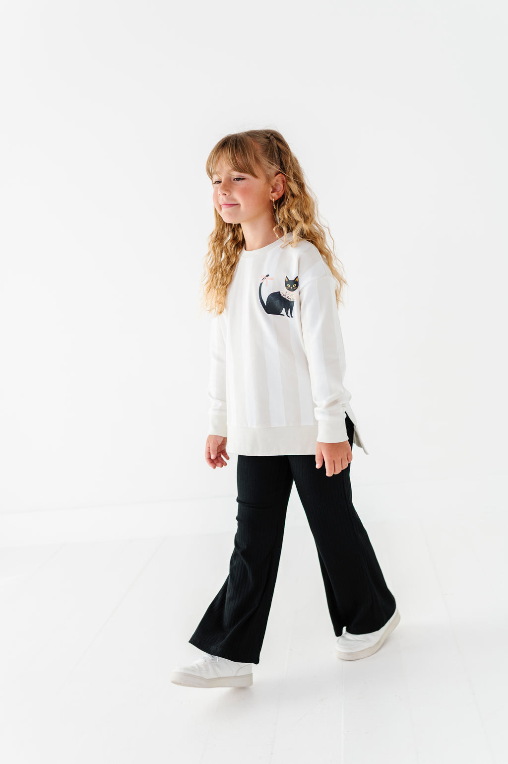 Black Magic | RIB Wide Leg Pants