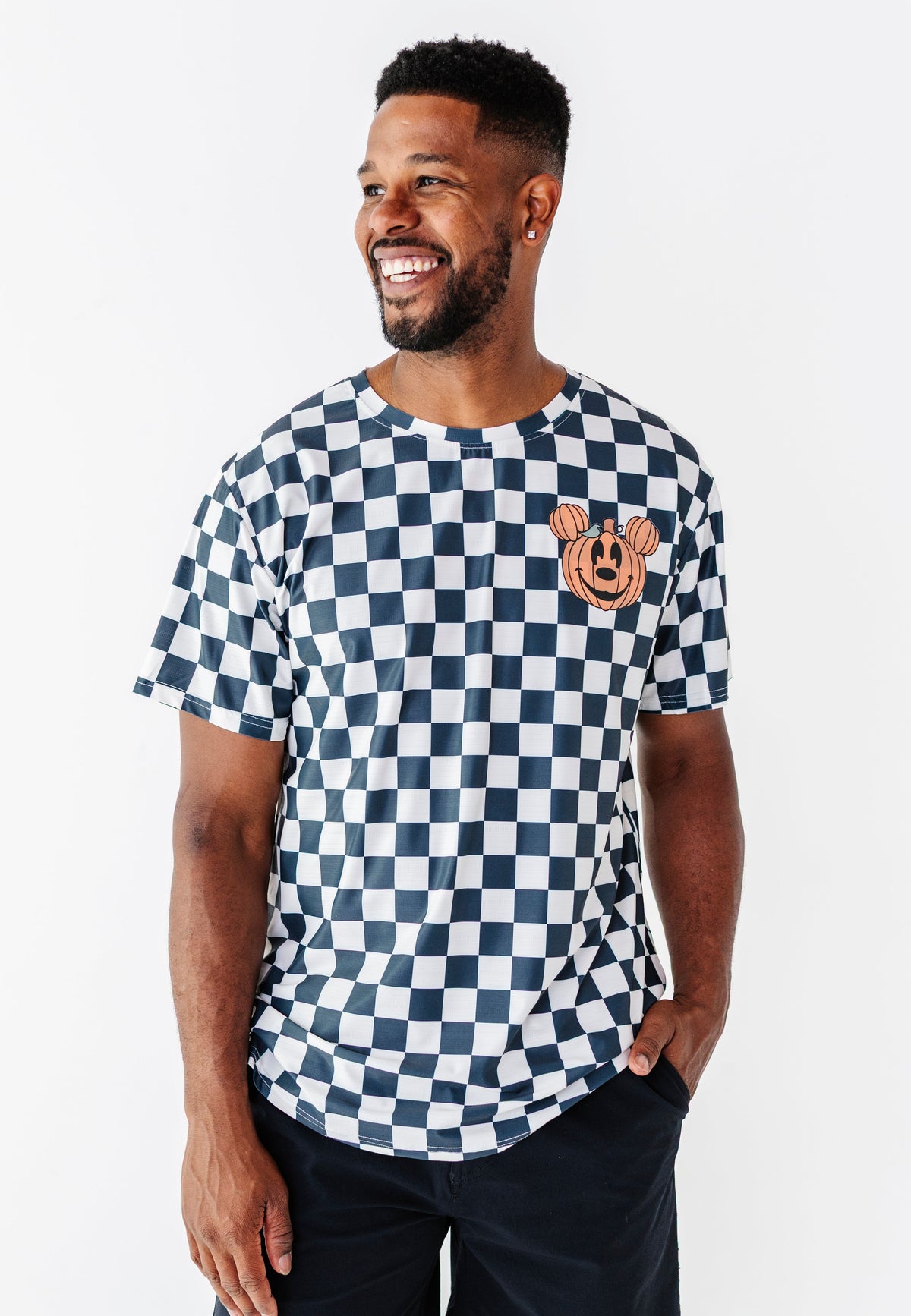 Check Pumpkin | MENS Dri-Fit TEE