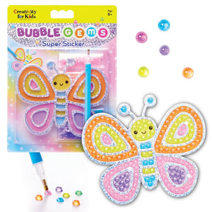 Bubble Gems Diamond Painting: Butterfly