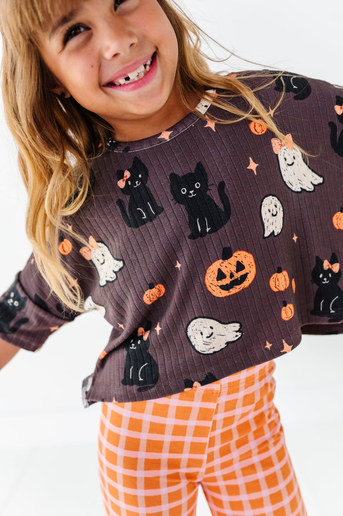 Boo Crew | RIB Boxy Crop