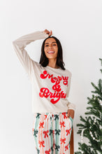 Load image into Gallery viewer, MERRY &amp; BRIGHT | Adult Long Sleeve Tee