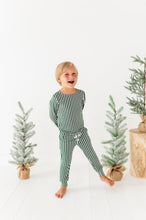 Load image into Gallery viewer, Green Stripes | BOYS JOGGER SET