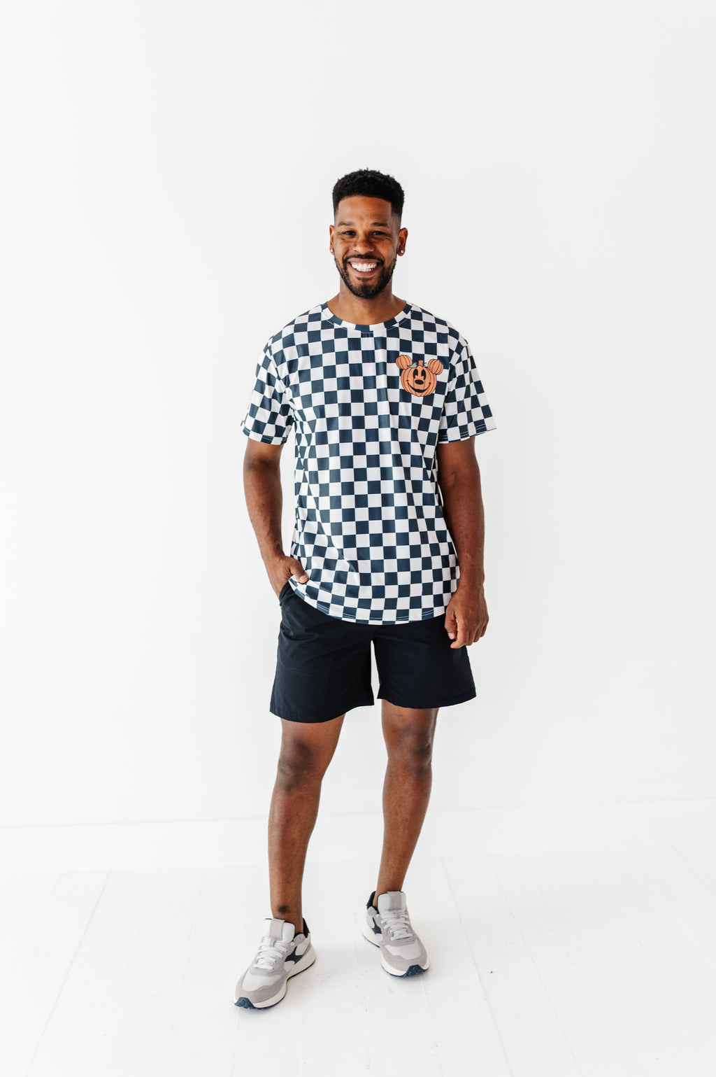 Check Pumpkin | MENS Dri-Fit TEE