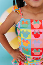 Pop Art Minnie | TWO-PIECE Skirted Suit