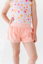 Load image into Gallery viewer, Peachy Pearl | Ruffle Bum Runner Shorts