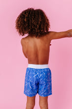 Load image into Gallery viewer, Surf's Up Sketch | BOYS SWIM SHORTS
