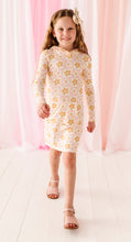 Load image into Gallery viewer, Daisies | Ribbed Hoodie Dress