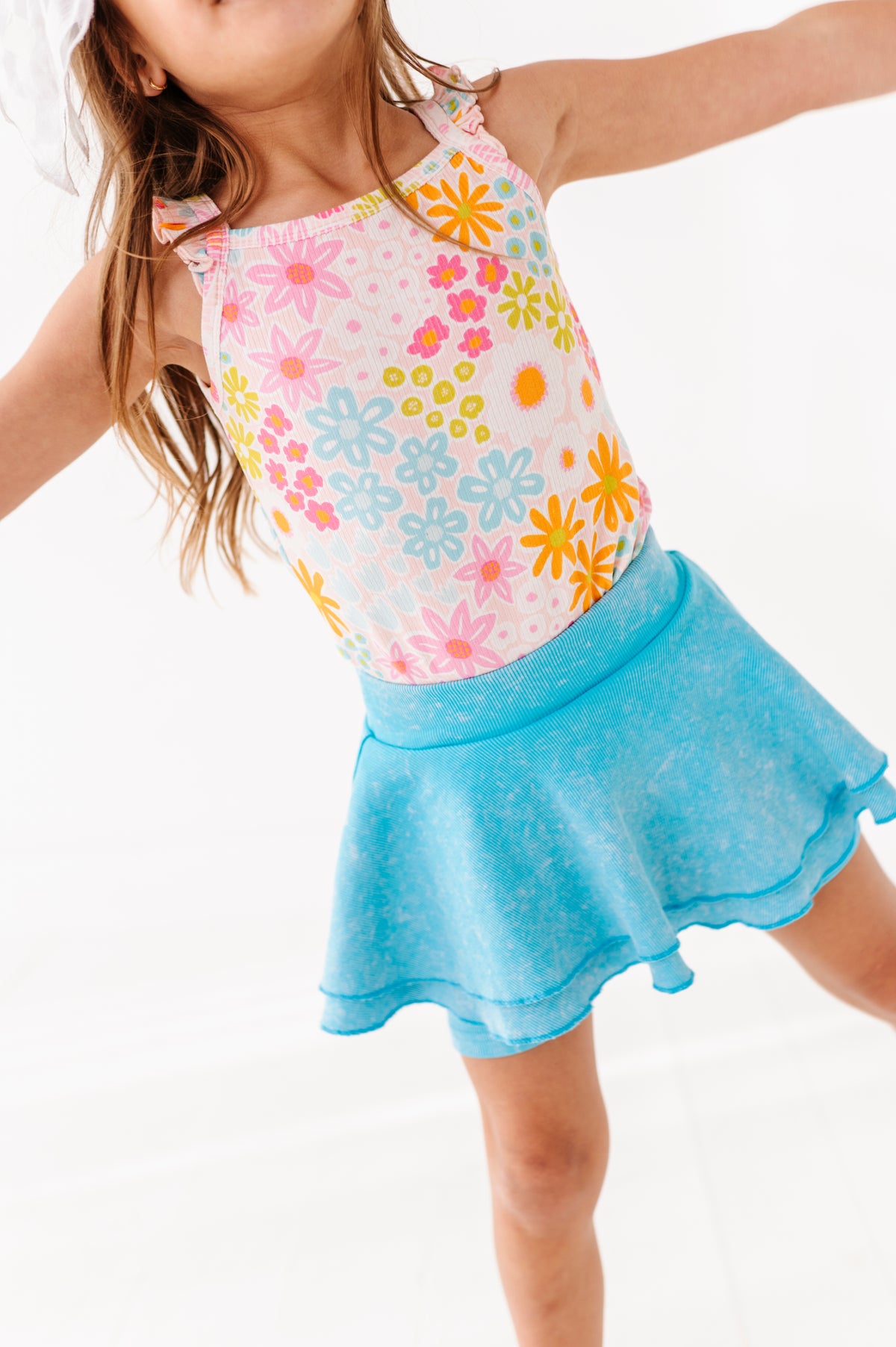 Summer Floral | Ribbed Tank