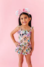 Load image into Gallery viewer, Retro Characters | TWO-PIECE Skirted Suit