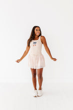Load image into Gallery viewer, Pumpkin Bow TAN | ADULT TANK