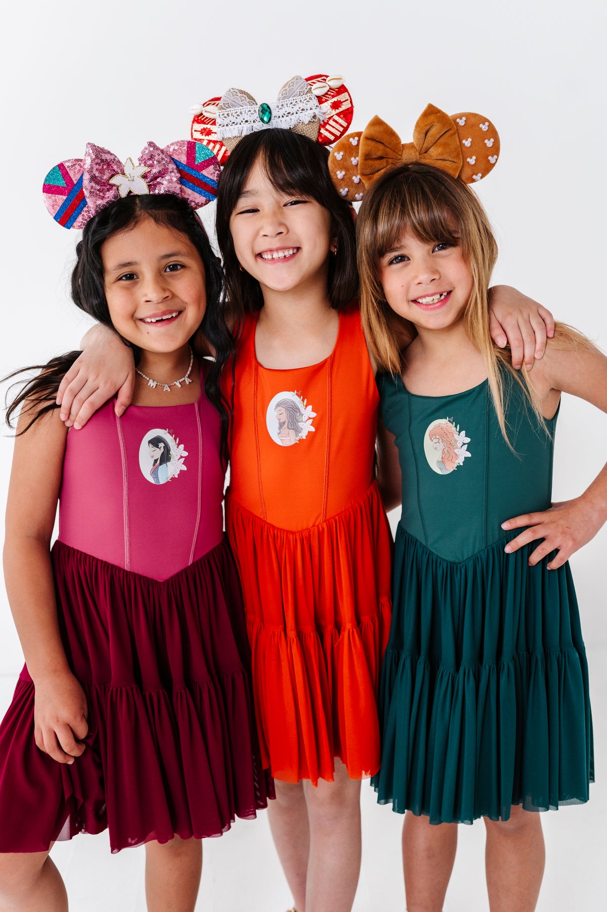 Mulan (KIDS) | Wine Mesh DRESS