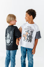 Load image into Gallery viewer, Stay Spooky Skelly | Checkered Boxy Tee