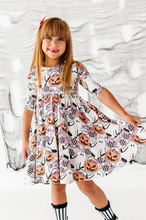 Load image into Gallery viewer, Candy Ghost | TWIRL DRESS