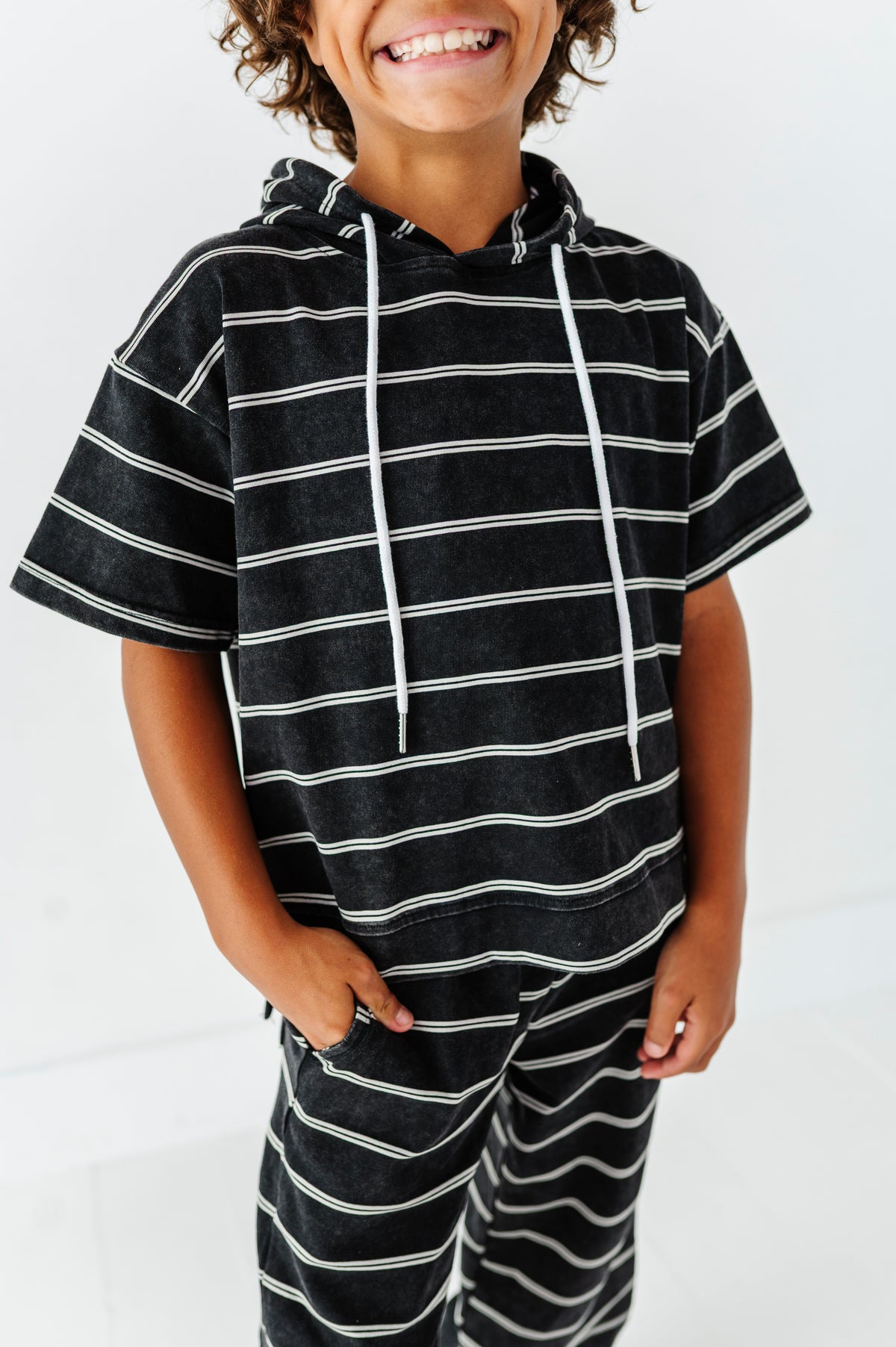 Black Stripes | Hoodie + Jogger SET