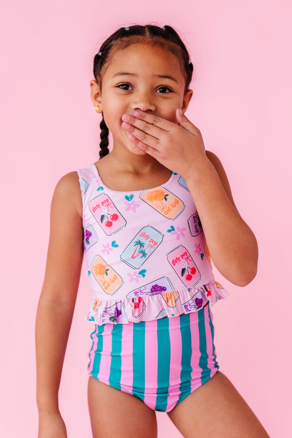 Girly Pop | RUFFLE TANKINI 2-PIECE