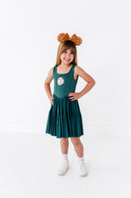 Load image into Gallery viewer, Merida (KIDS) | Teal Mesh DRESS