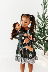 Christmas Doggies | DOLL DRESS