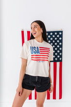 Load image into Gallery viewer, Adult FLAG Tee (women’s crop + FULL length unisex options here!)