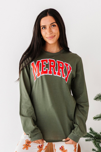 MERRY | Adult Long Sleeve Tee