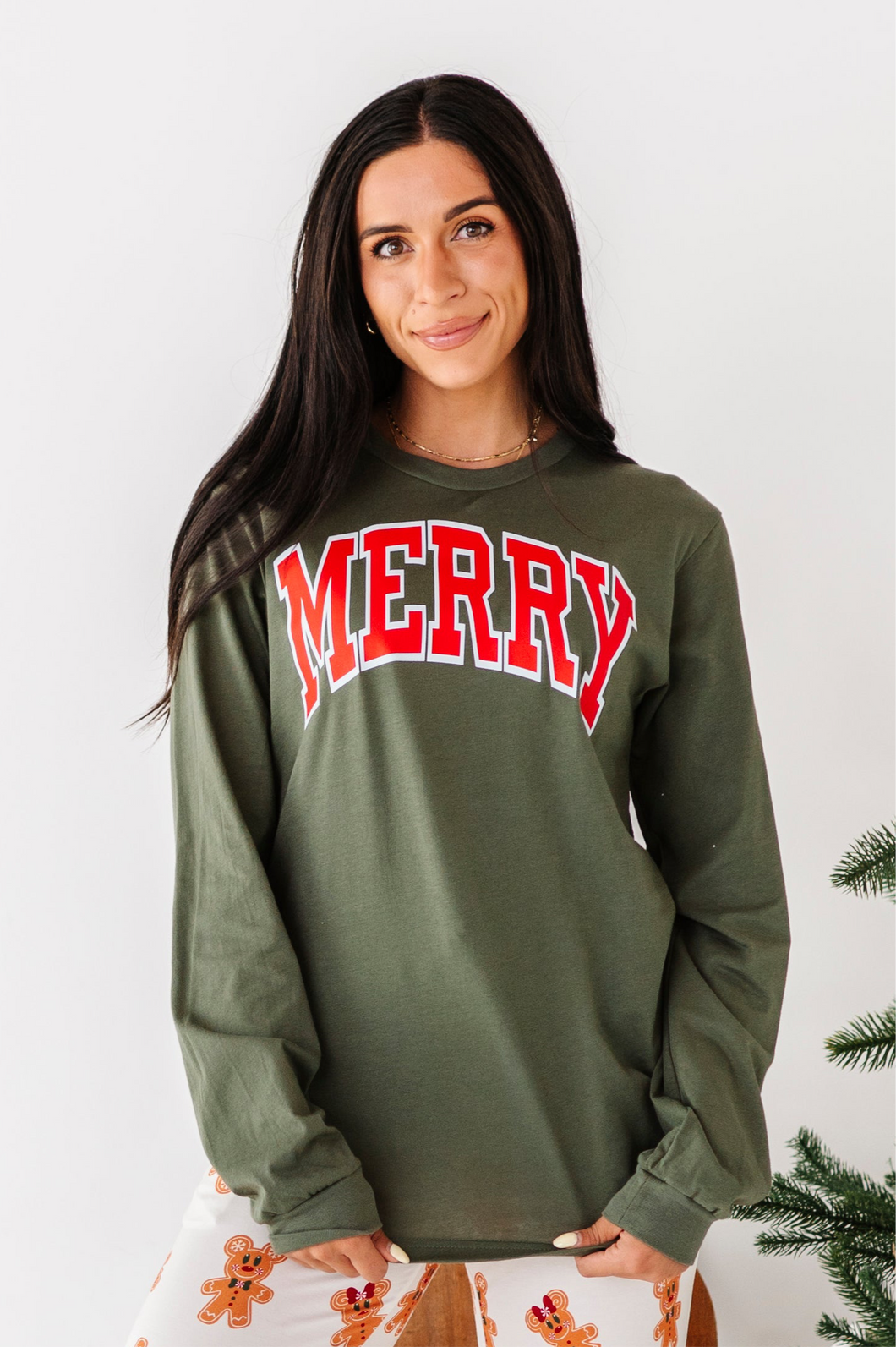 MERRY | Adult Long Sleeve Tee