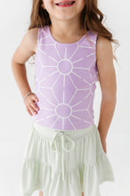 Load image into Gallery viewer, Violet Suns | Twisty Back Tank