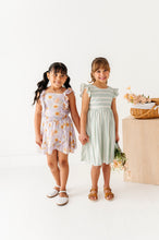 Load image into Gallery viewer, Mint Bay Stripes | TIE-BACK DRESS