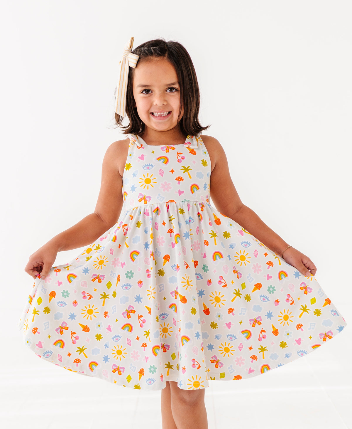 Girly Summer | Tie-Strap Twirl Dress