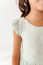 Load image into Gallery viewer, Minty FLORAL | Cropped Pant Romper