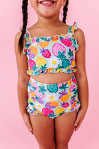 Sweet Strawberry | BANDEAU RUFFLE 2-PIECE