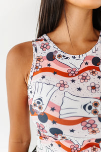 Groovy Minnie Ghosts | ADULT TANK