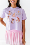 PURPLE PRINCESS *NEW* | Adult Tee (Both CROP + FULL LENGTH listed here!)