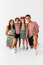 Load image into Gallery viewer, Mickey's Evergreen Check | KIDS Mesh Dress