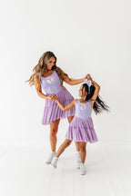 Ariel (ADULT) | Orchid Mesh DRESS