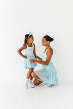 Elsa (ADULT) | Icy Blue Mesh DRESS