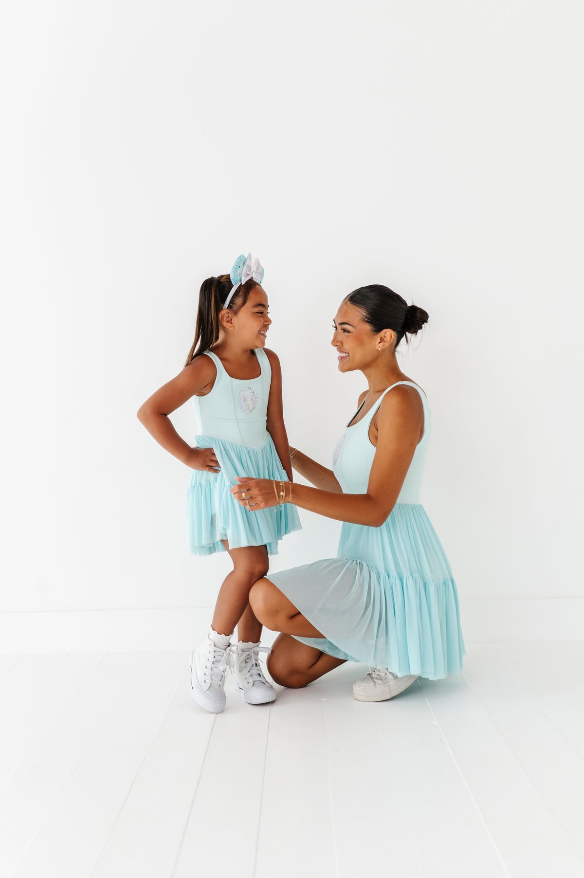 Elsa (ADULT) | Icy Blue Mesh DRESS