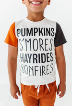 Load image into Gallery viewer, FALL FAVORITES | Graphic Tee (Colorblock)