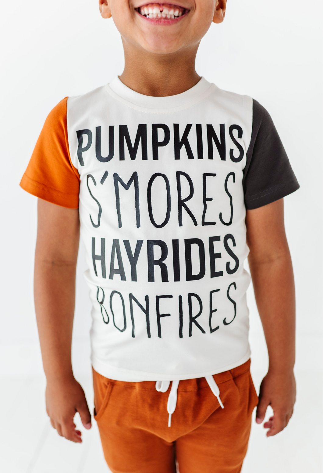 FALL FAVORITES | Graphic Tee (Colorblock)