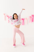 Load image into Gallery viewer, Sweet Blush | RIB WIDE-LEG PANTS