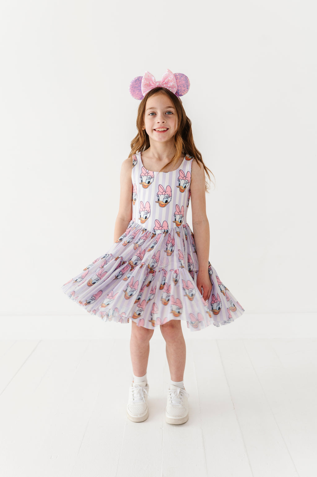 DAISY Stripe (KIDS) | Mesh DRESS