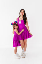 Load image into Gallery viewer, Ana (KIDS) | Raspberry Mesh DRESS