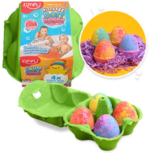 Load image into Gallery viewer, Egg 4-pack Bath Bombs (surprise figure inside!)