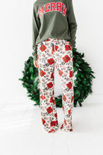 Load image into Gallery viewer, HOLIDAY FLORAL| Womens Rib PJ Pants