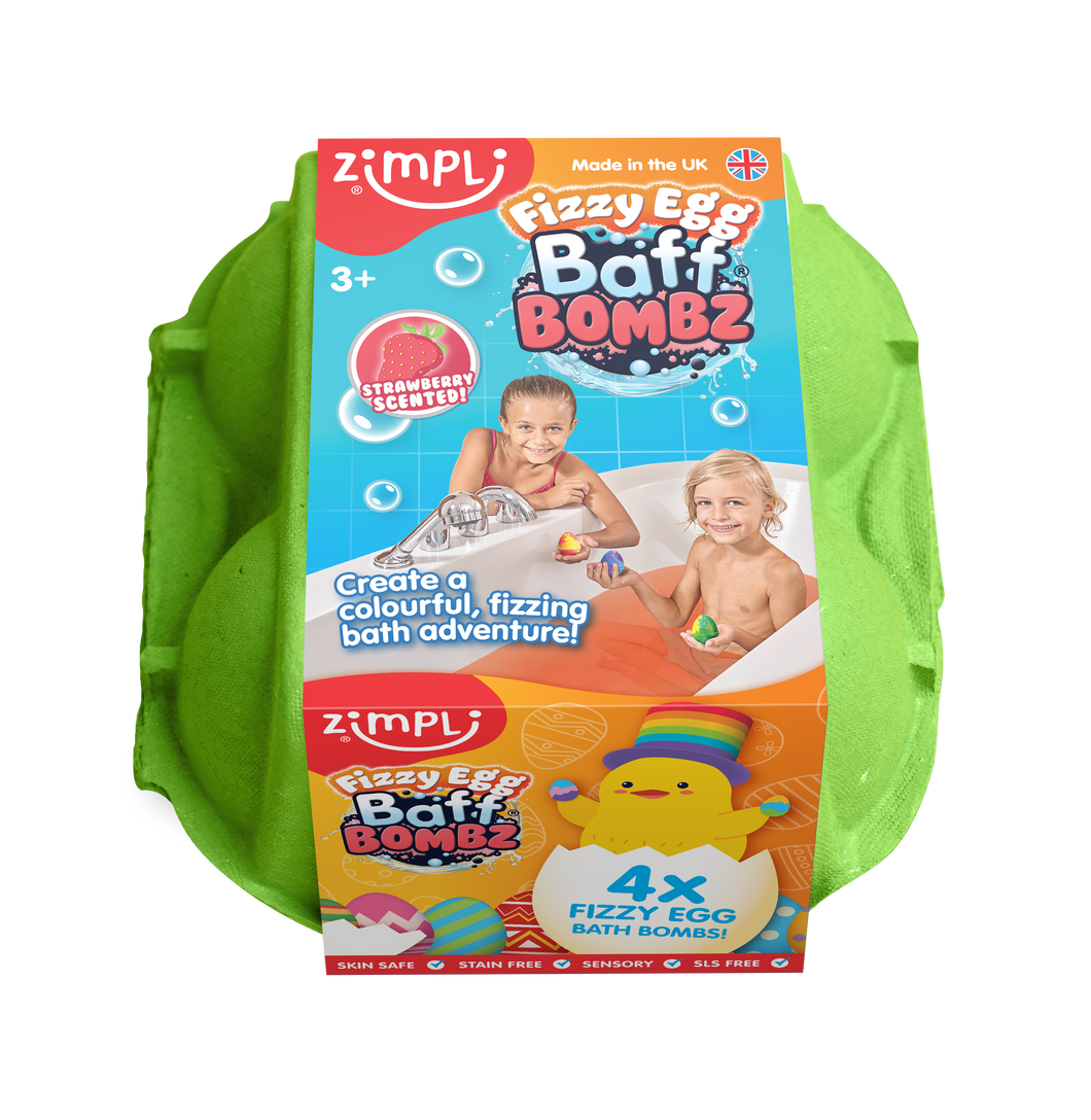 Zimpli Bath Bombs Eggs (4 pack)