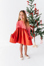 Sugarplum Bows | Poplin Dress