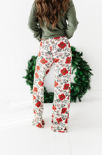 Load image into Gallery viewer, HOLIDAY FLORAL| Womens Rib PJ Pants