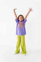 Load image into Gallery viewer, Green Apple Check | WIDE LEG PANTS