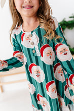 Load image into Gallery viewer, GREEN Santa Stripes | DRESS (with shorts!)